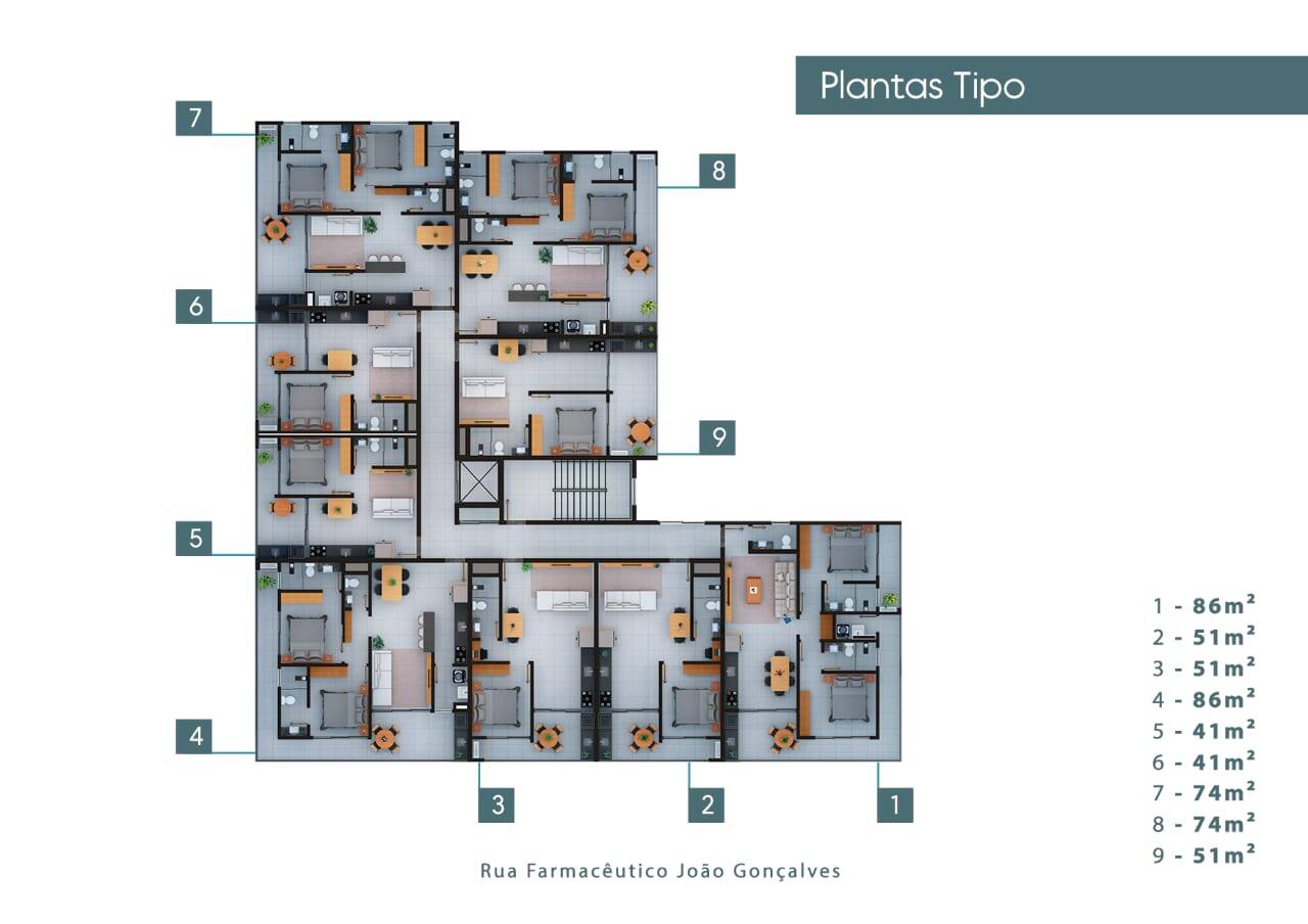 Apartamento à venda com 1 quarto, 41m² - Foto 19