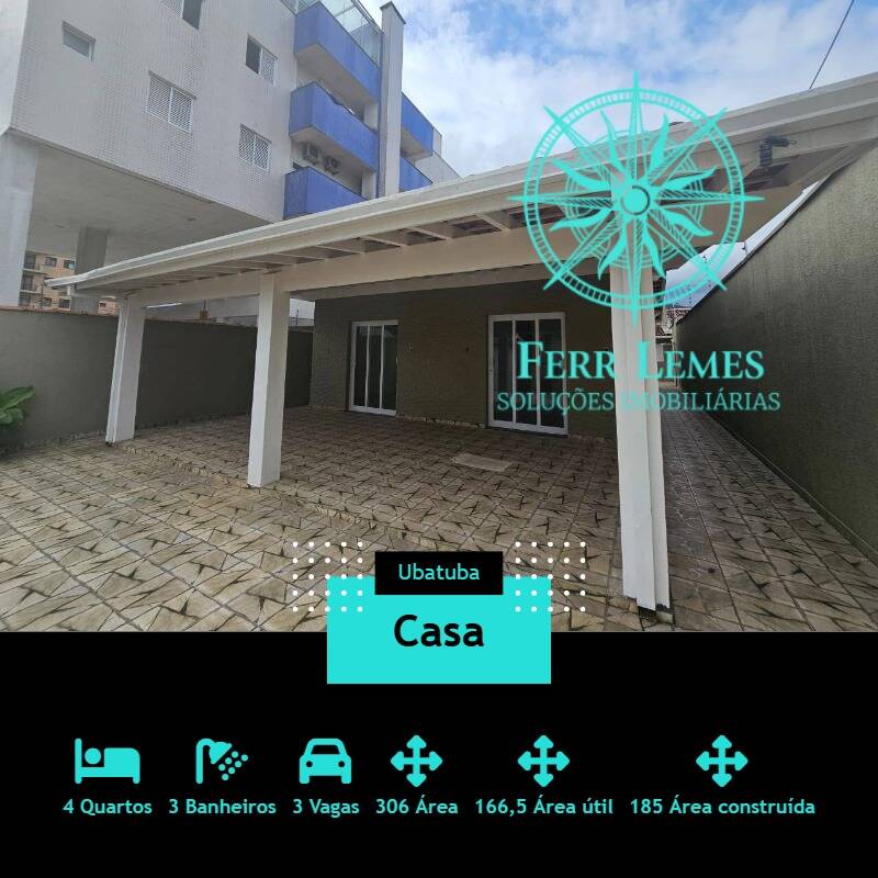 Casa à venda e aluguel com 4 quartos, 166m² - Foto 1